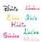 Personalized Kids Name Wall Sticker Custom Nursery Vinyl Decal Room Decor 0