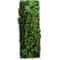 Artificial Rose Grass Wall Panel 16x47in Floral Lawn Decor With Straw Mat Backing 1