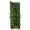 Artificial Rose Grass Wall Panel 16x47in Floral Lawn Decor With Straw Mat Backing 12