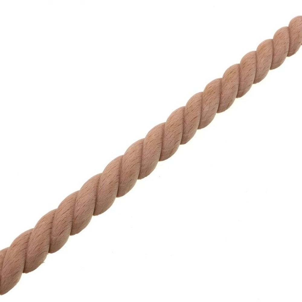 RUNBAZEF Carved Wood Twist Line Decor Decorative Indoor Door Furniture Accent 3