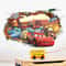 3D Lightning McQueen Wall Stickers Cartoon Cars Kids Room Decor Decals 2