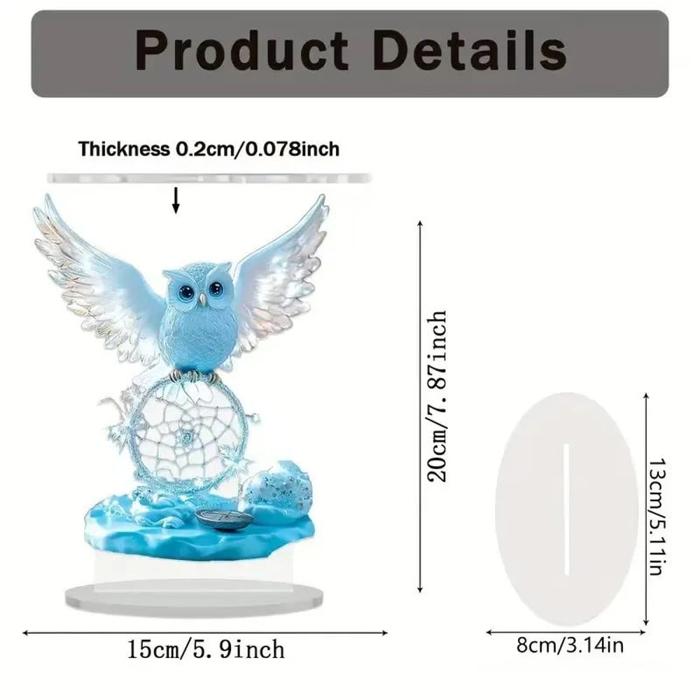 Eid Acrylic Mosque Table Decor Ramadan Islamic Window Home Display Ornament 8