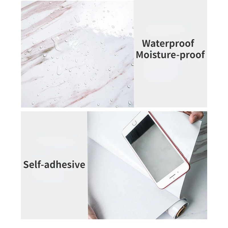 315 In Kitchen OilProof Wall Sticker Heat Resistant Waterproof SelfAdhesive Backsplash Decor 2