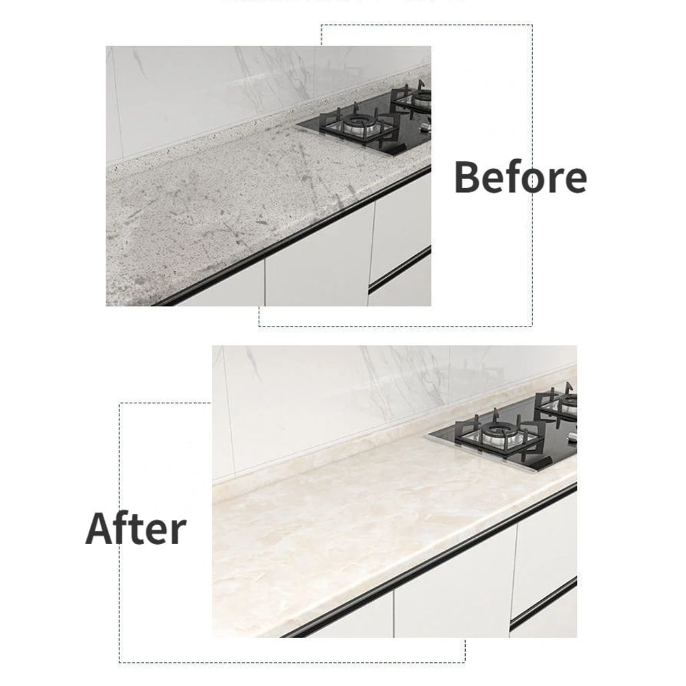 315 In Kitchen OilProof Wall Sticker Heat Resistant Waterproof SelfAdhesive Backsplash Decor 3