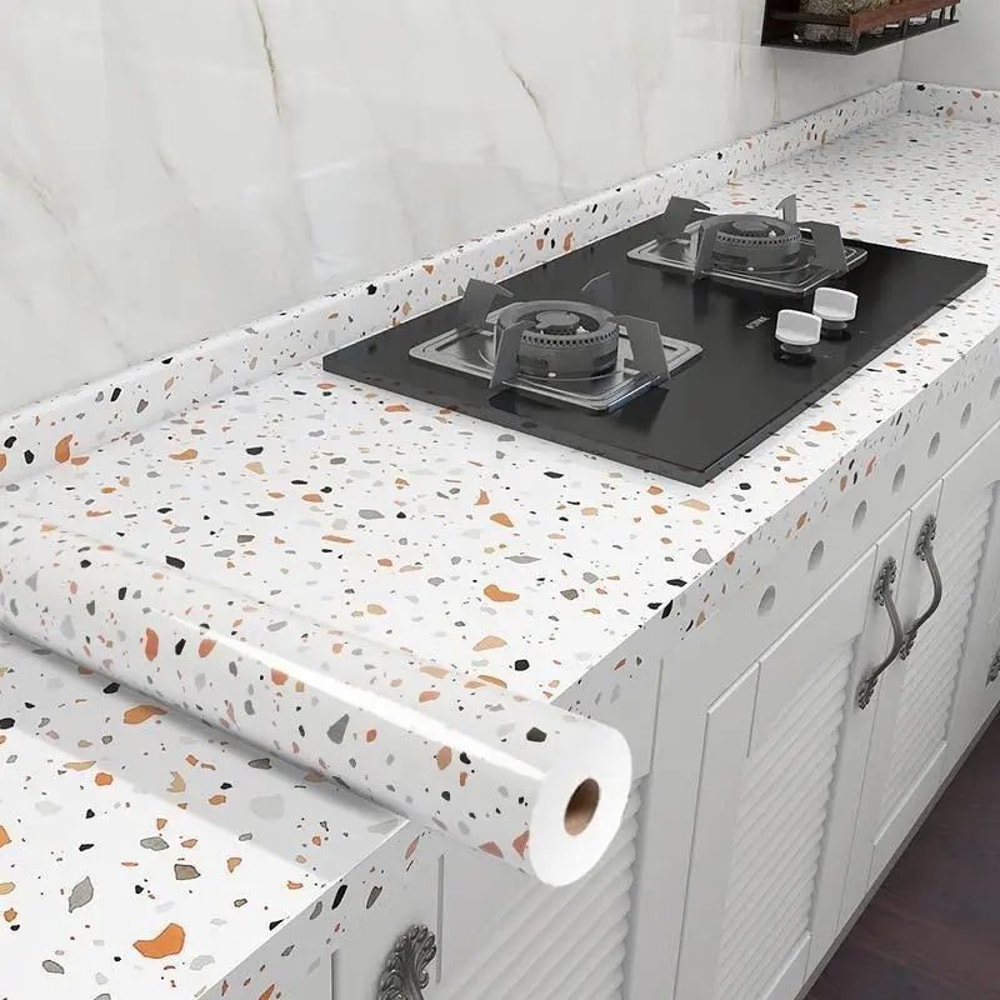315 In Kitchen OilProof Wall Sticker Heat Resistant Waterproof SelfAdhesive Backsplash Decor 6
