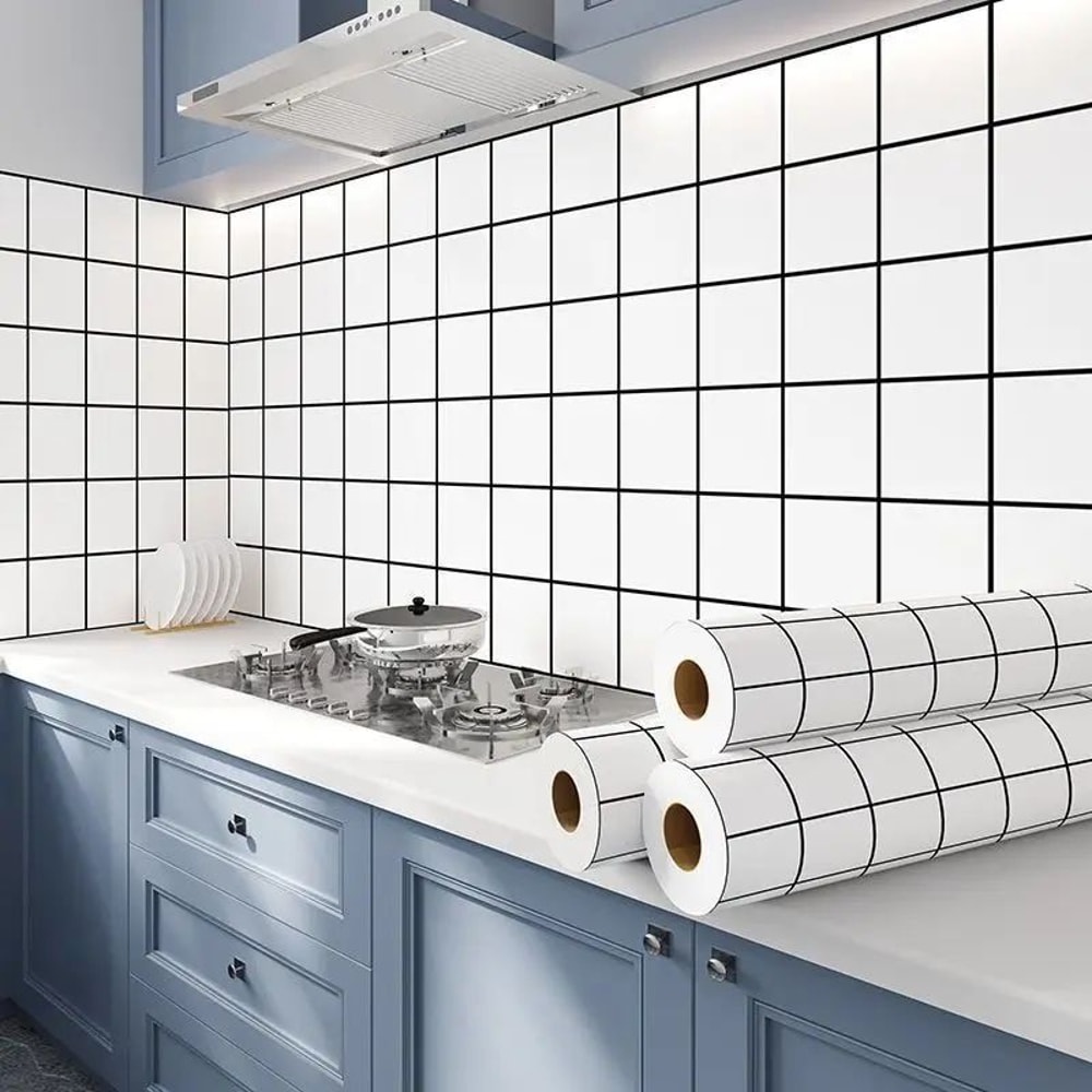 315 In Kitchen OilProof Wall Sticker Heat Resistant Waterproof SelfAdhesive Backsplash Decor 13