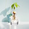 4Piece Avocado Seed Starter Vase Set Glass Growing Kit For Indoor Plant Lovers 4