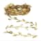 Elegant Gold Leaf Vine Garland Waterproof Silk Rattan Ribbon For Wedding Craft Decor 2