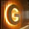 Custom 3D Metal LED Backlit Sign Waterproof Illuminated Business Logo Storefront Signage 7
