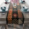 VIKAMA African Tribal Pattern Table Runner Durable Polyester Decorative Table Cover For Home Outd 0