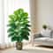 Large Artificial Pothos Plant In Pot Realistic 24Leaf Faux Greenery For Indoor Outdoor Decor 1