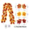 Autumn Maple Leaf Garland Vine 656ft Artificial Fall Hanging Decor For Thanksgiving Seasonal Even 8