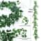 Lush Green Ivy Vines Garland Realistic Artificial Hanging Plants For Indoor Outdoor Wall Event De 5