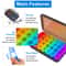 Portable Weekly Monthly Pill Organizer Case BPAFree Travel Pill Box With AMPM Compartments 2