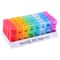 Portable Weekly Monthly Pill Organizer Case BPAFree Travel Pill Box With AMPM Compartments 8