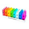 Portable Weekly Monthly Pill Organizer Case BPAFree Travel Pill Box With AMPM Compartments 9