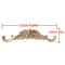 Unpainted Wood Carving Corner Applique Retro Furniture Trim Frame Decor 7
