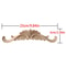 Unpainted Wood Carving Corner Applique Retro Furniture Trim Frame Decor 7