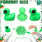 Mini Green Alien Duck Figurines 50pcs Cute SciFi Resin Ducks For Halloween Decor Party Favors 4