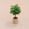 Miniature Dollhouse Furniture Gift Set 5pcs Simulated Home Decor Accessories For Kids Collectors 3