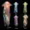 DIY Jellyfish LED Hanging Lamp Colorful BatteryPowered Ceiling Night Light For Bedroom Decor 2