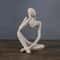 Minimalist Human Contemplation Sculpture Modern Abstract Figurine For Home Office Decor 1