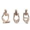 Minimalist Human Contemplation Sculpture Modern Abstract Figurine For Home Office Decor 2