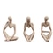 Minimalist Human Contemplation Sculpture Modern Abstract Figurine For Home Office Decor 2