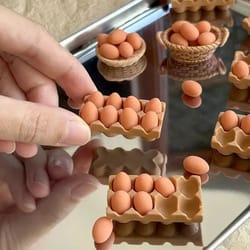 scale miniature kitchen set – realistic resin dollhouse furniture for collectors & diy display