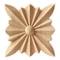 European Carved Wood Corner Applique Unpainted Floral Furniture Decal For Vintage Home Decor 1