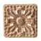 European Carved Wood Corner Applique Unpainted Floral Furniture Decal For Vintage Home Decor 4