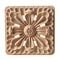European Carved Wood Corner Applique Unpainted Floral Furniture Decal For Vintage Home Decor 4