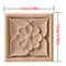 European Carved Wood Corner Applique Unpainted Floral Furniture Decal For Vintage Home Decor 11