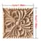 European Carved Wood Corner Applique Unpainted Floral Furniture Decal For Vintage Home Decor 12