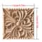 European Carved Wood Corner Applique Unpainted Floral Furniture Decal For Vintage Home Decor 16