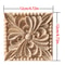 European Carved Wood Corner Applique Unpainted Floral Furniture Decal For Vintage Home Decor 16