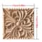 European Carved Wood Corner Applique Unpainted Floral Furniture Decal For Vintage Home Decor 17