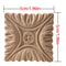 European Carved Wood Corner Applique Unpainted Floral Furniture Decal For Vintage Home Decor 21