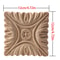 European Carved Wood Corner Applique Unpainted Floral Furniture Decal For Vintage Home Decor 24