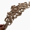 Vintage Rectangle Wood Carved Applique European Oak Floral Furniture Moulding Decor 3