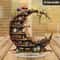 Bohemian Moon Acrylic Bookshelf Decor 2D Crystal Shelf With Fairy Light Display For Desktop Stylin 6