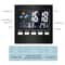Smart Weather Forecast Station Clock LCD Temperature Humidity Monitor With Alarm Voice Control 4