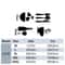Modern Tableware Food Vinyl Wall Sticker Matte Kitchen Wallpaper Decor For Home Restaurant 2