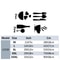 Modern Tableware Food Vinyl Wall Sticker Matte Kitchen Wallpaper Decor For Home Restaurant 2