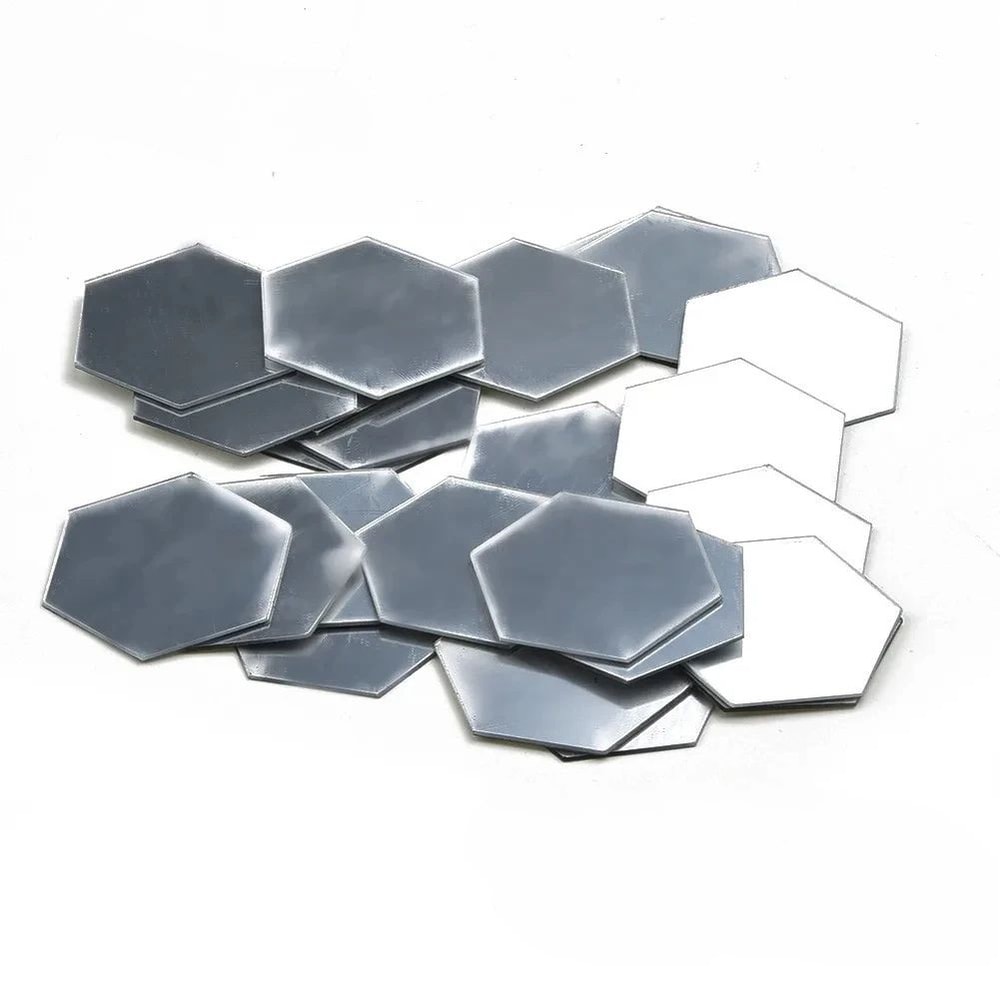 Hexagon Acrylic Mirror Wall Stickers 3D SelfAdhesive Mosaic Tiles For DIY Home Decor 7