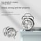 Classic Twin Bell Alarm Clock With Night Light Loud Metal Desk Clock For Bedroom Bedside 3