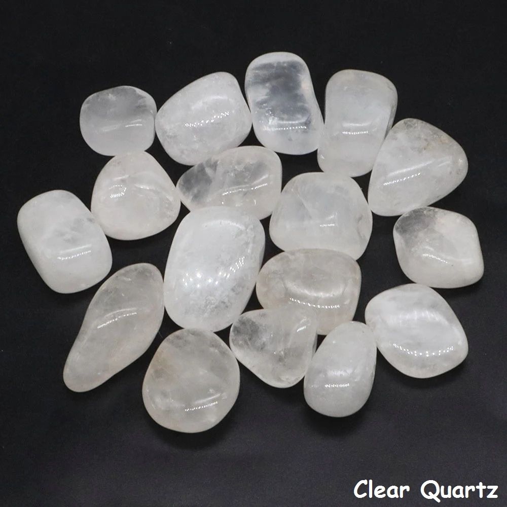 Natural Black Tourmaline Tumbled Stones Healing Crystal Energy Protection For Home Decor 18