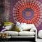 Bohemian Mandala Wall Tapestry Hippie Psychedelic Fabric Decor For Bedroom Living Space 2