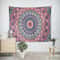 Bohemian Mandala Wall Tapestry Hippie Psychedelic Fabric Decor For Bedroom Living Space 15