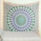 Bohemian Mandala Wall Tapestry Hippie Psychedelic Fabric Decor For Bedroom Living Space 9